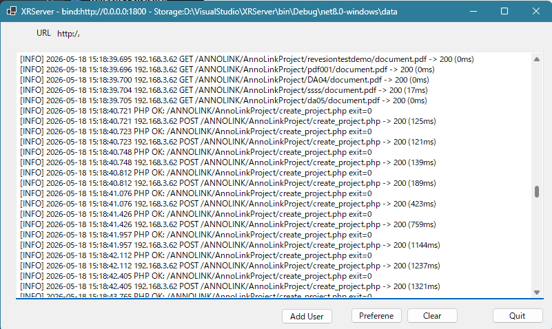 XRServer